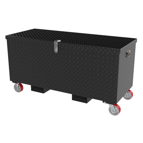 Black, Steel, 25.875 W x 61.25 D x 44.0625 H